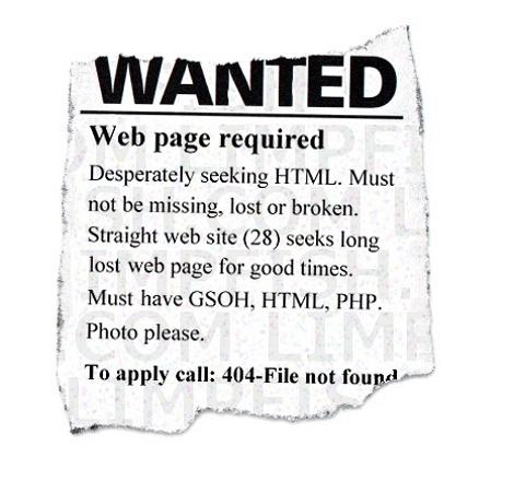 Wanted - Webseite gesucht