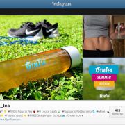 gym_tea aus Österreich nutzt Testimonials anderer bekannter Instagram User für ihr Marketing - Mit Erfolg!